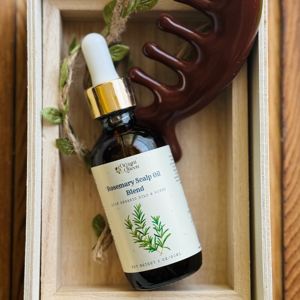 Rosemary Scalp Organic Oil Blend by [OrganiQueen]
